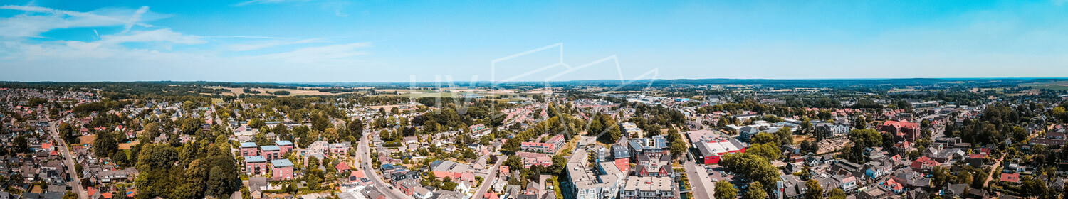Panorama van Groesbeek centrum