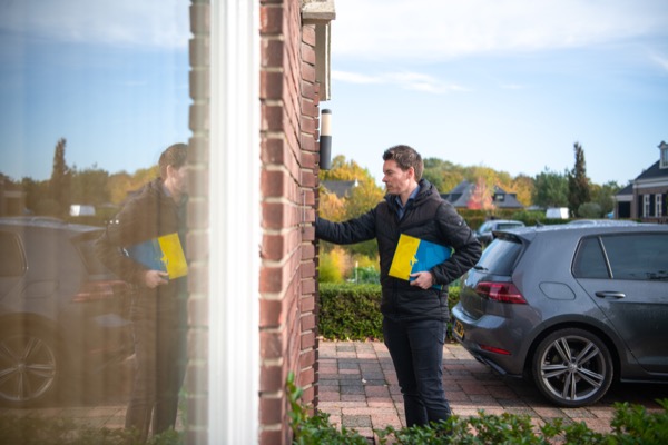Gesprek bij HV Makelaardij